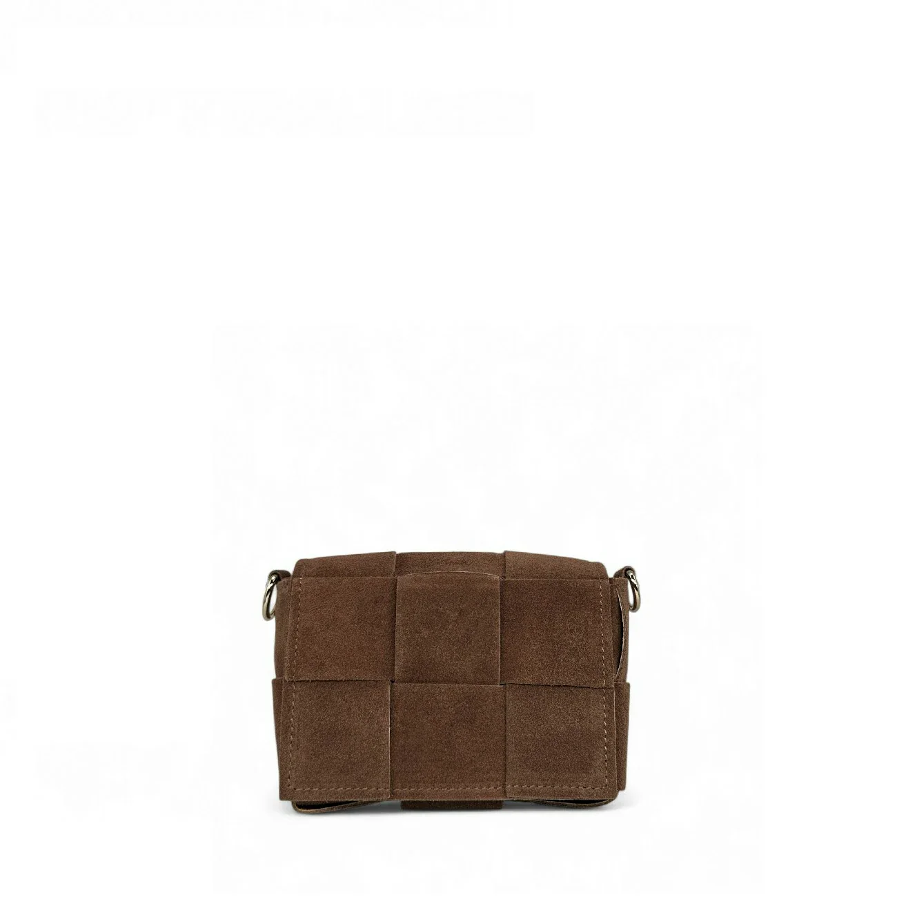 Micro sac en daim TWENTY TWO Chocolat - Image 3