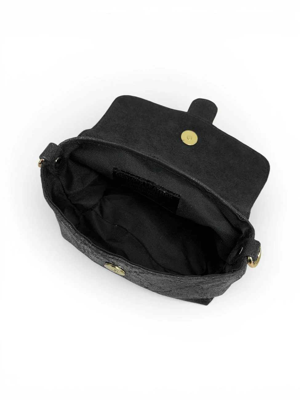 Micro sac en cuir brossé BERLINGOT Noir - Image 6