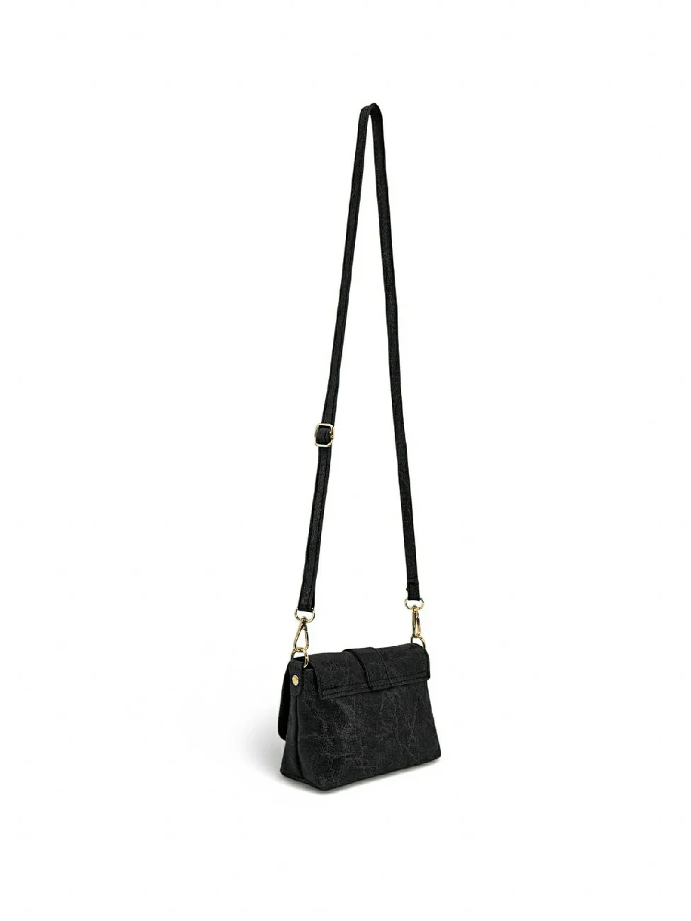 Micro sac en cuir brossé BERLINGOT Noir - Image 7