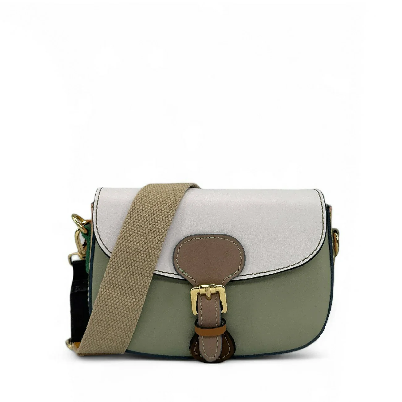 Mini-sac en cuir lisse MINI MADDY Multicolore 2 - Image 3