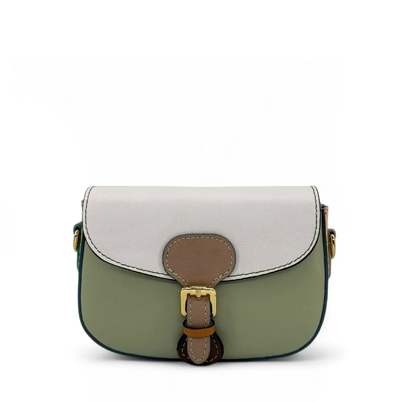 Mini-sac en cuir lisse MINI MADDY Multicolore 2 - Image 4