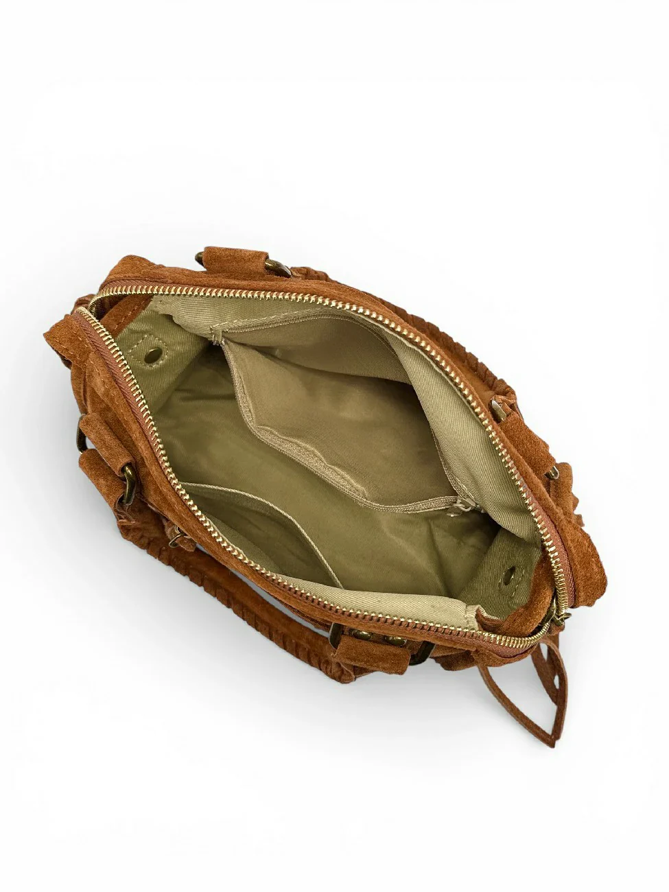 Mini-sac en daim STORM SUEDE MINI Camel foncé - Image 9