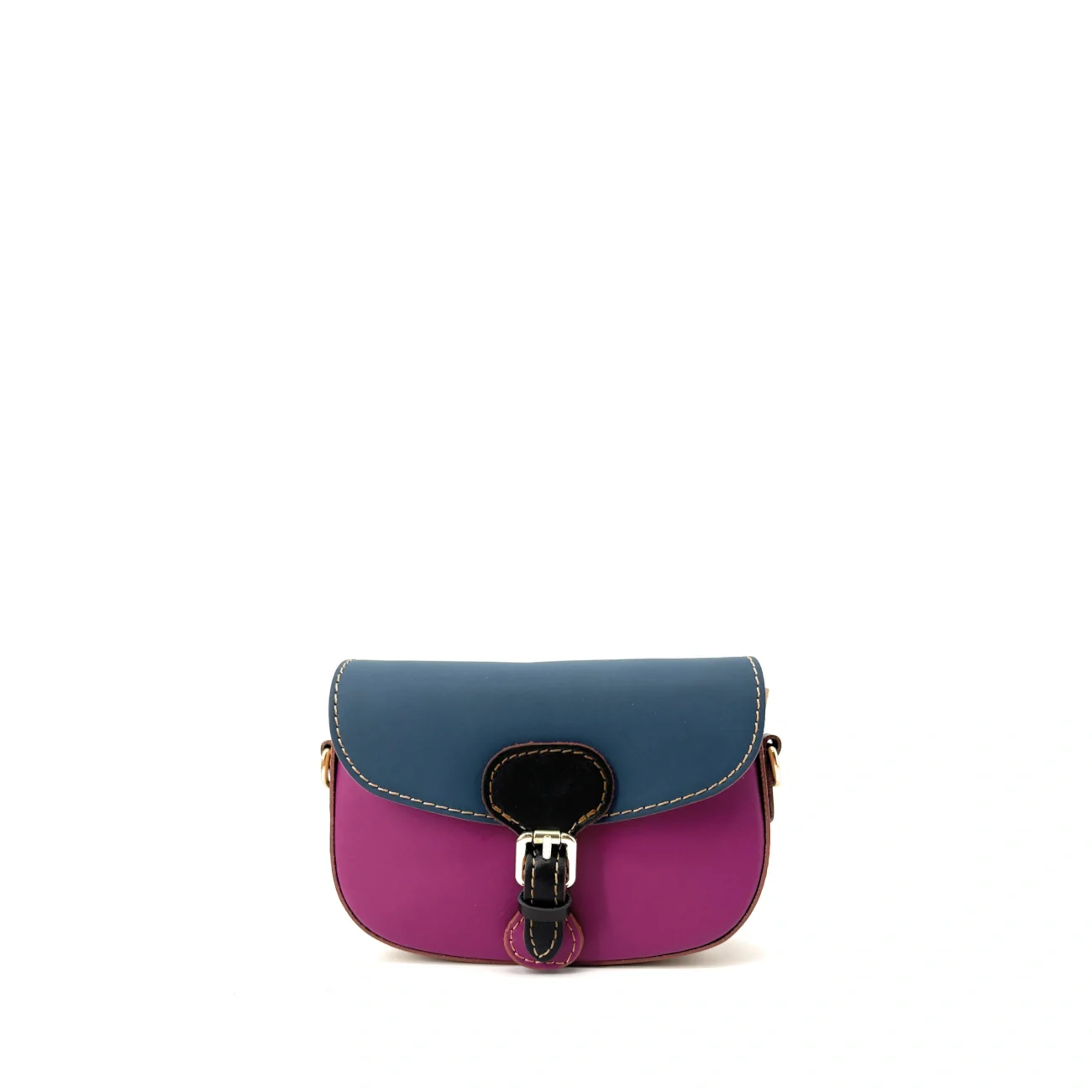 Mini-sac en cuir lisse MINI MADDY Multicolore 5