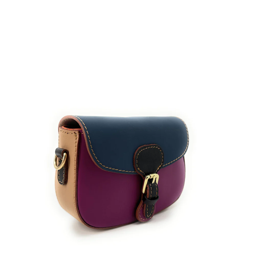 Mini-sac en cuir lisse MINI MADDY Multicolore 5 - Image 2