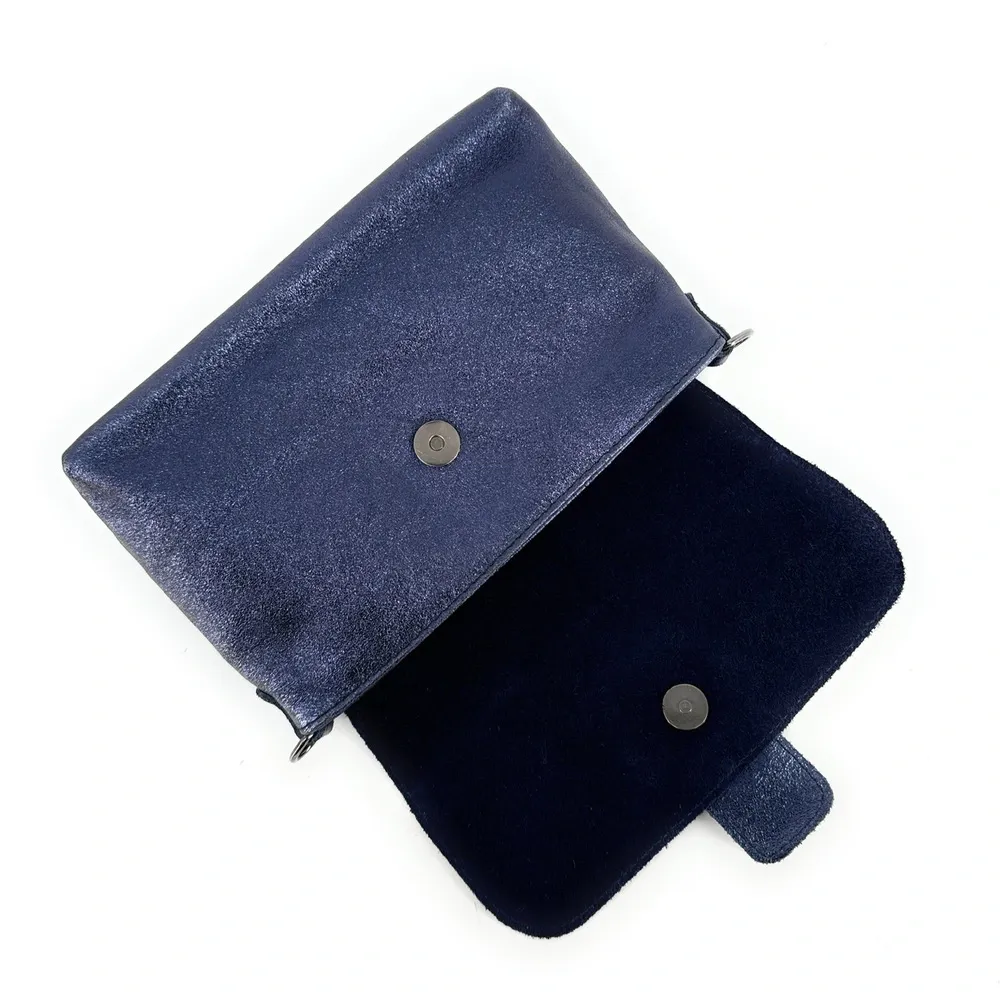 Mini sac en cuir irisé VERONE Nuit étoilée - Image 8