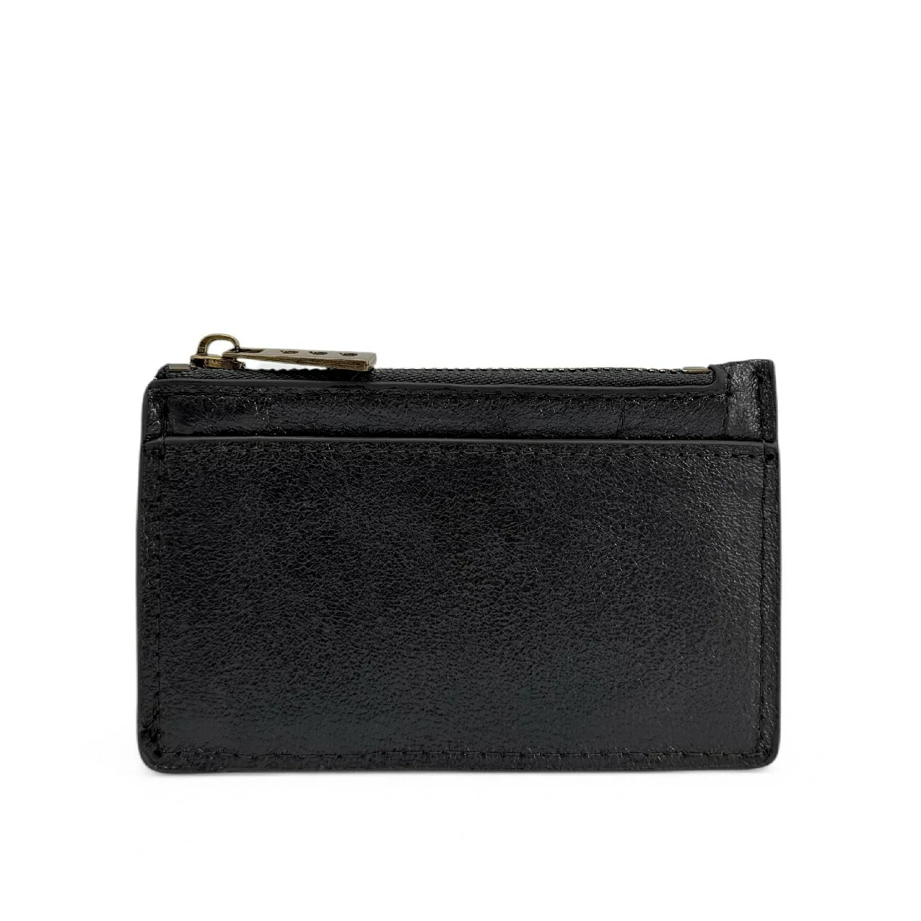 Porte-monnaie porte-cartes en cuir irisé EKKO Noir irisé - Image 4