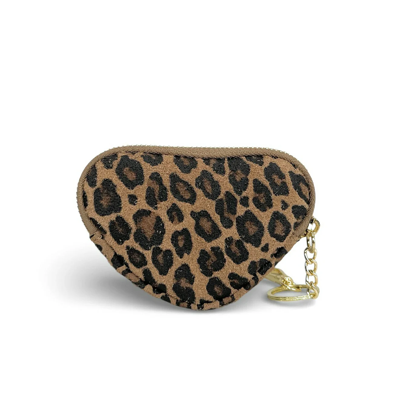 Porte-monnaie porte-clés en cuir à motifs SWEETIE Léopard - Image 6