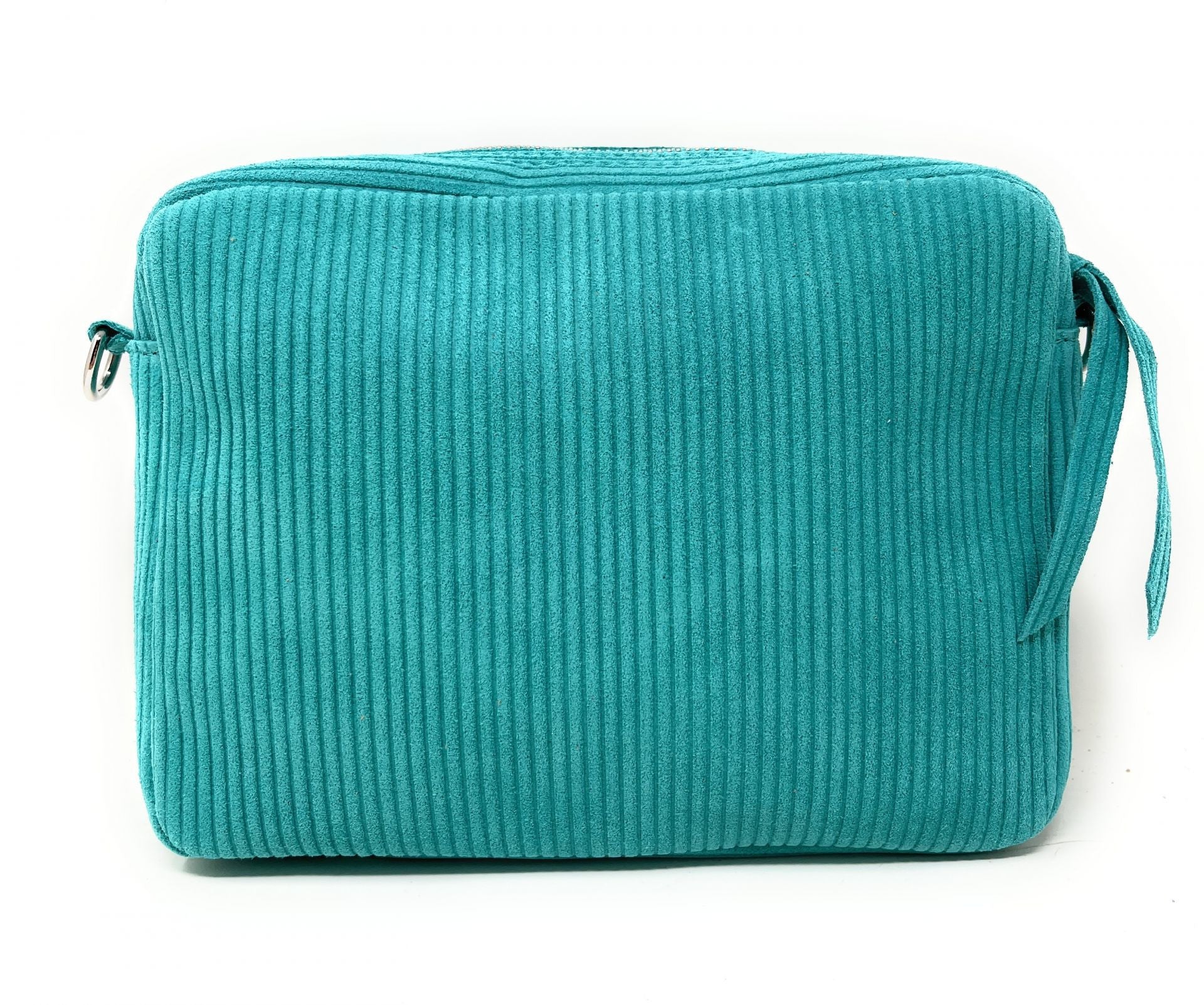 Sac à bandoulière en daim SILVER STAR Lagon - Image 4
