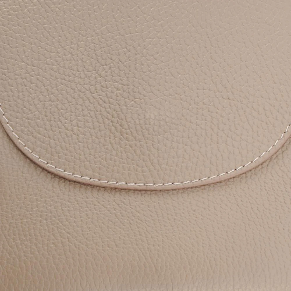 Sac à dos en cuir grainé HAILEY Rose nude - Image 4