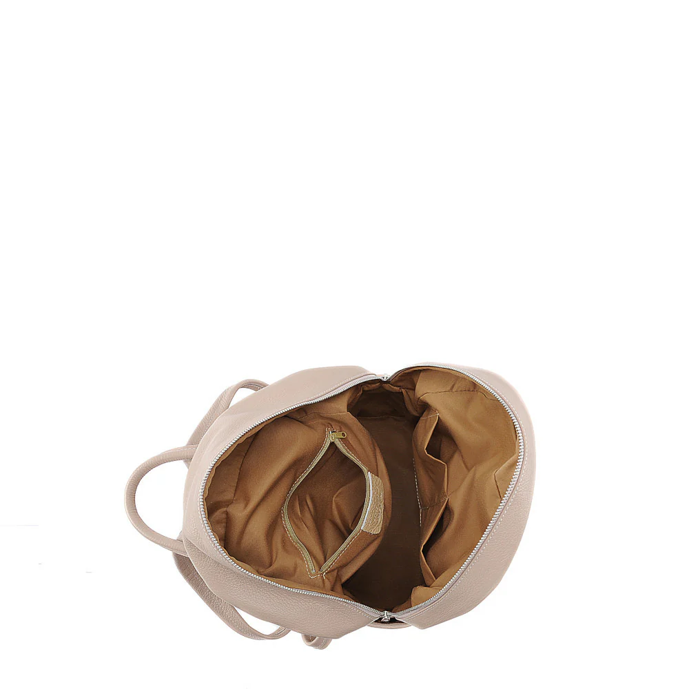 Sac à dos en cuir grainé LITTLE KYOTO Bleu marine - Image 6