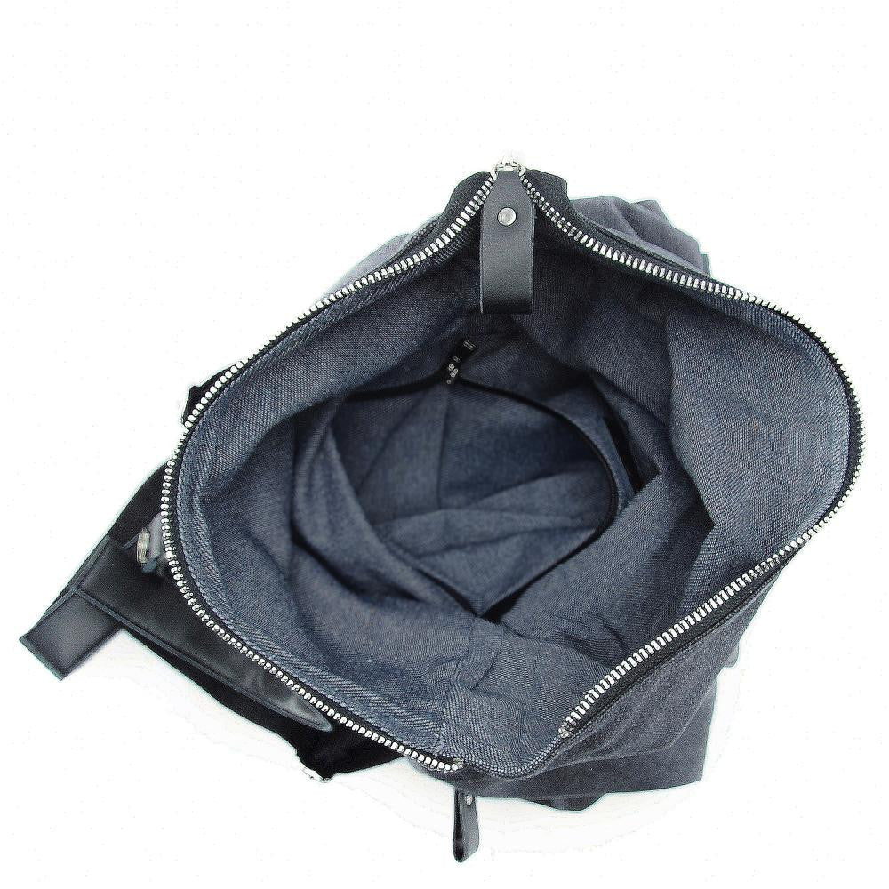 Sac à dos en toile et cuir LANAI Taupe - Image 5