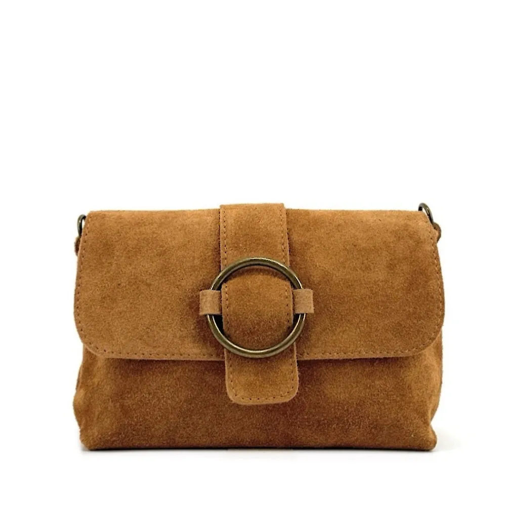Sac à main en daim VERONE SUEDE Camel - Image 4