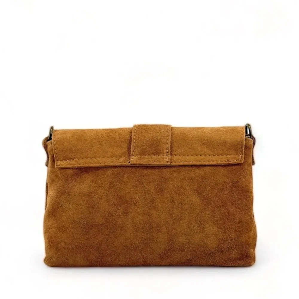 Sac à main en daim VERONE SUEDE Camel - Image 5