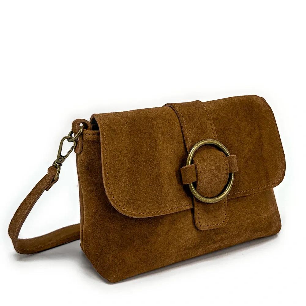 Sac à main en daim VERONE SUEDE Cannelle - Image 2