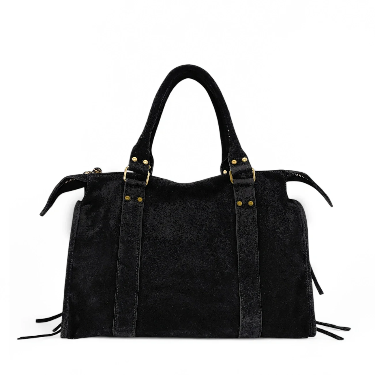 Sac à main en daim STORM SUEDE Noir - Image 7