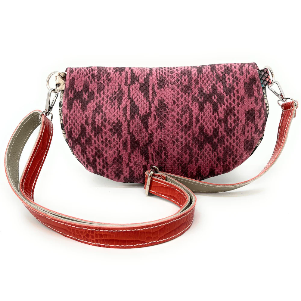 Sac banane en cuir à motif ONLY LOU multicolore 5 - Image 2