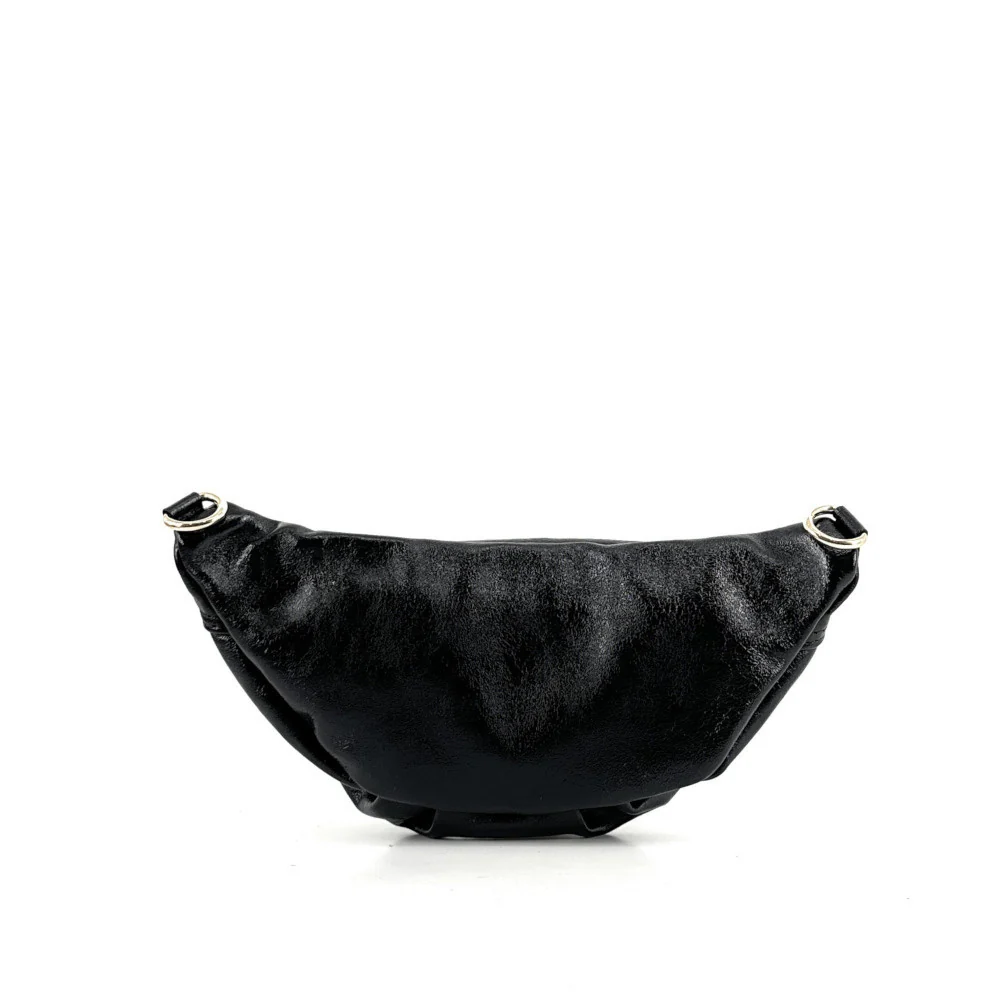 Sac banane en cuir irisé LOUKA GLOW Noir irisé - Image 5