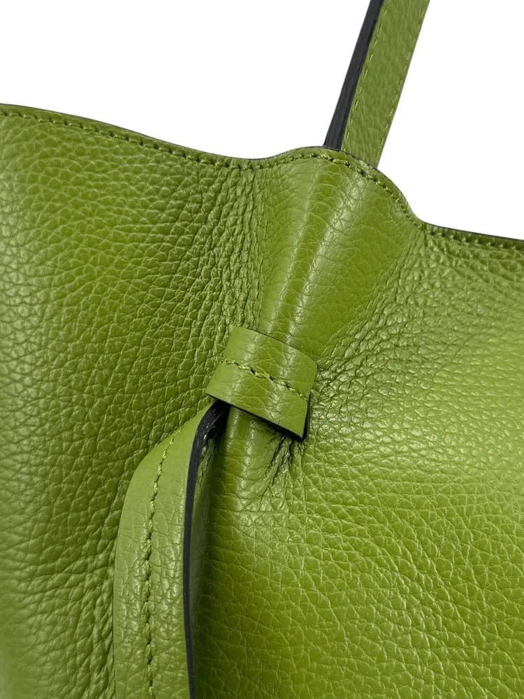 Sac cabas en cuir grainé LITTLE RUBY Avocat - Image 5