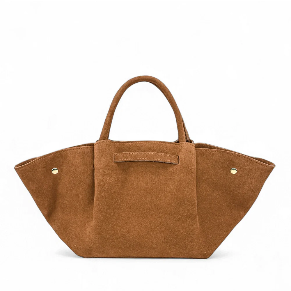 Sac cabas en daim CAPRI SUEDE Camel - Image 5