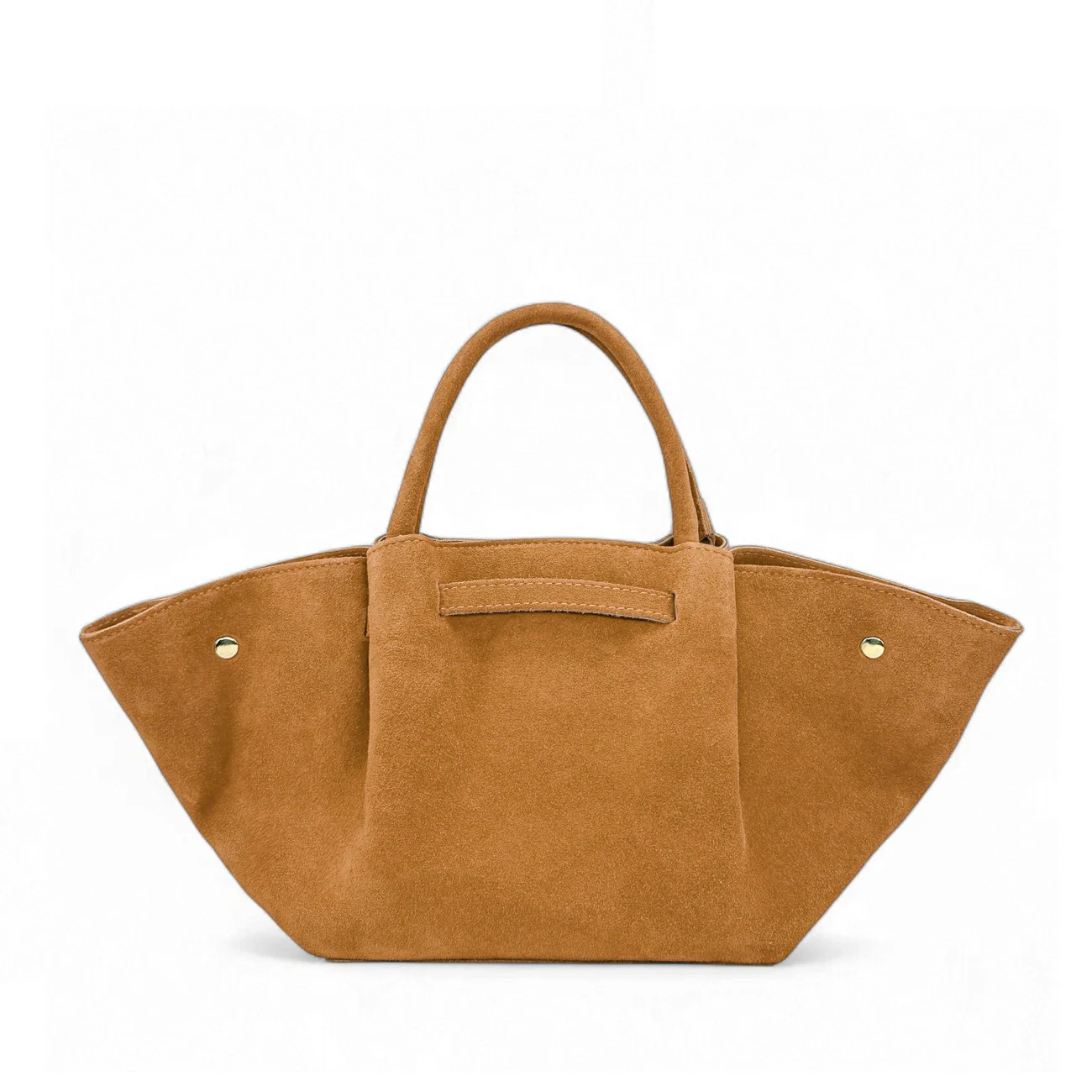 Sac cabas en daim CAPRI SUEDE Camel clair - Image 5