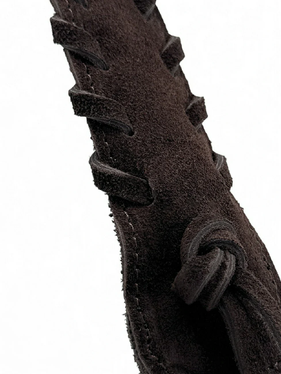 Sac demi-lune en cuir daim et vachette U-NYX Numéro 01 - Image 5