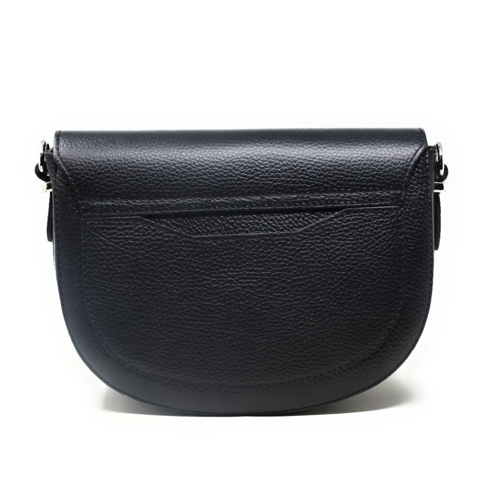 Sac trotteur en cuir grainé MASINA Noir - Image 3