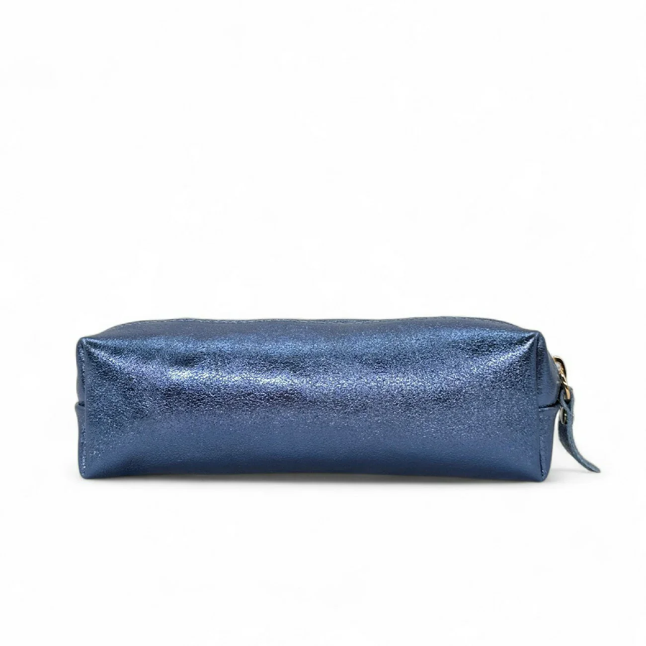 Trousse en cuir irisé TICTOC GLOW Bleu denim - Image 3